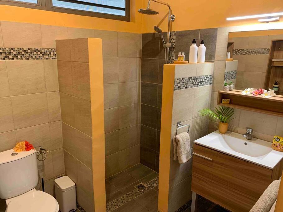 Villa Hoama Lodge Moorea Teavaro Eksteriør billede