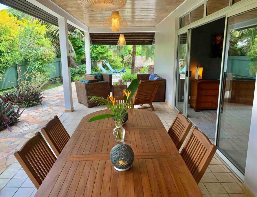 Villa Hoama Lodge Moorea Teavaro Eksteriør billede