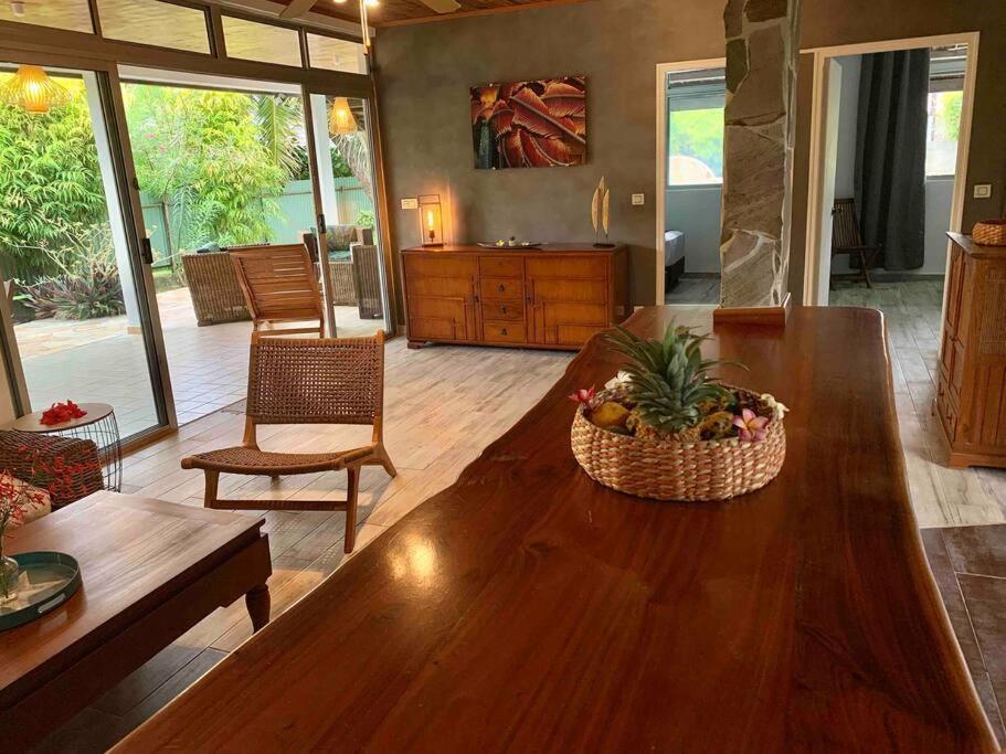 Villa Hoama Lodge Moorea Teavaro Eksteriør billede