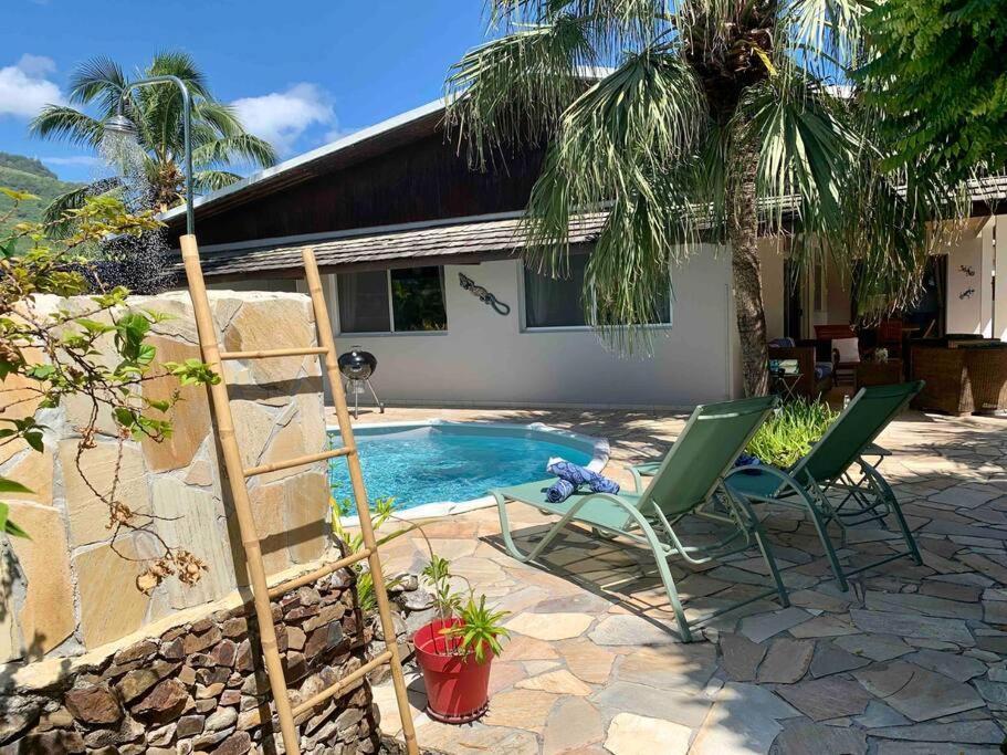 Villa Hoama Lodge Moorea Teavaro Eksteriør billede