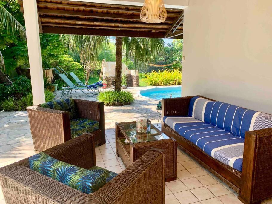 Villa Hoama Lodge Moorea Teavaro Eksteriør billede