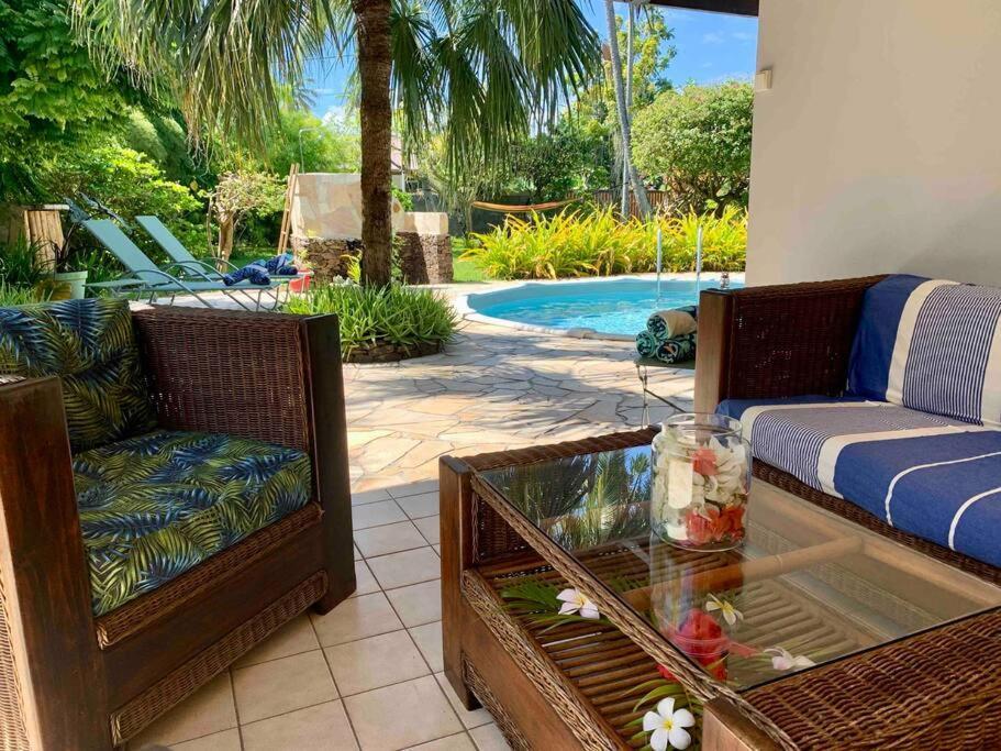 Villa Hoama Lodge Moorea Teavaro Eksteriør billede