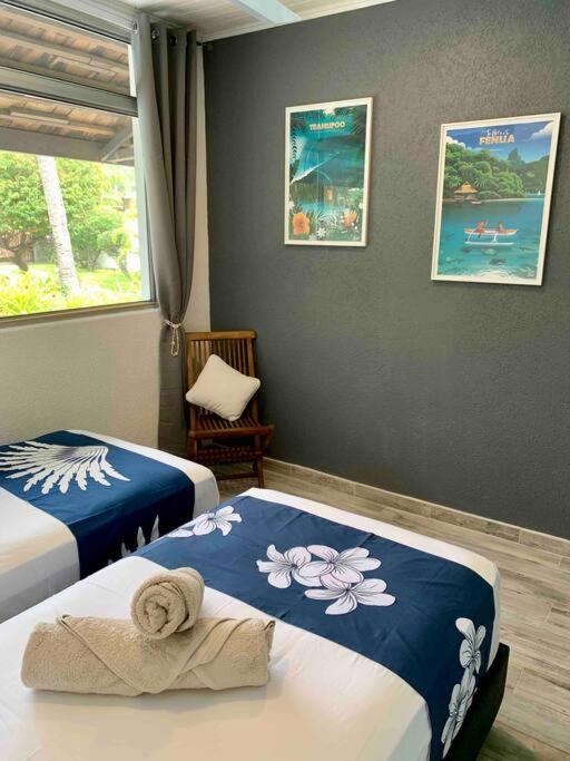 Villa Hoama Lodge Moorea Teavaro Eksteriør billede